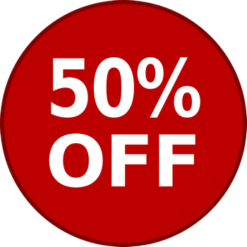 Tipo di bollino dello sconto su alimenti freschi in scadenza