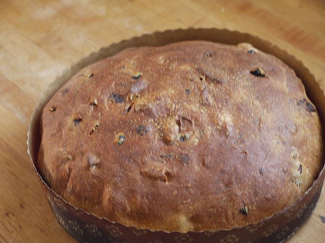 Fragrante panettone natalizio Panettone fatto in casa