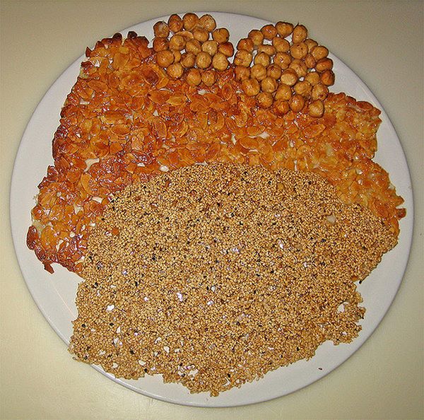 Ingredienti per croccante alle nocciole