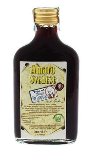 L'amaro di Erbe Svedesi è un efficace rimedio contro molte malattie Amaro di Erbe Svedesi curative in bottiglia