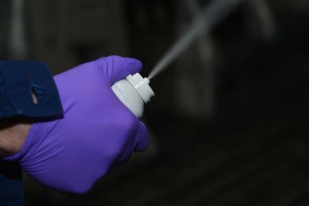 Quando si spruzza l'insetticida spray è bene insossare i guanti