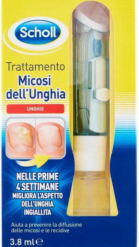 trattamento contro micosi delle unghie della Scholl