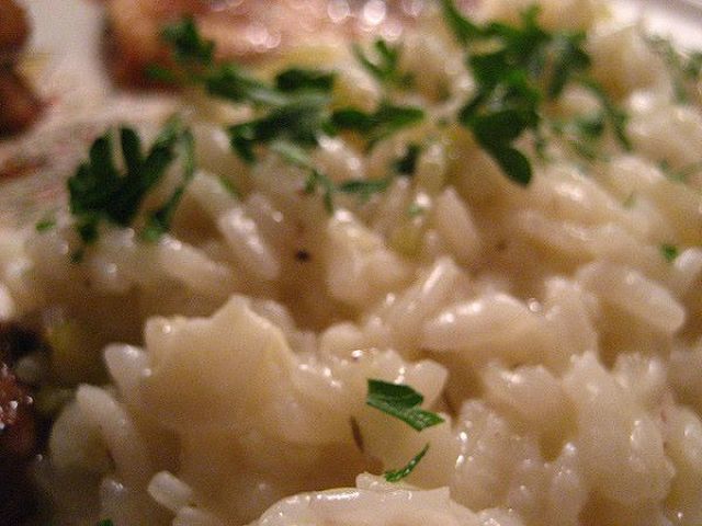 Risotto mantecato all'italiana