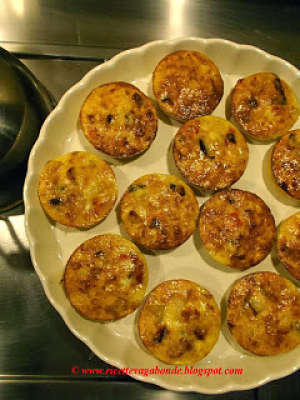 I finger food di frittatine sono sfiziosi