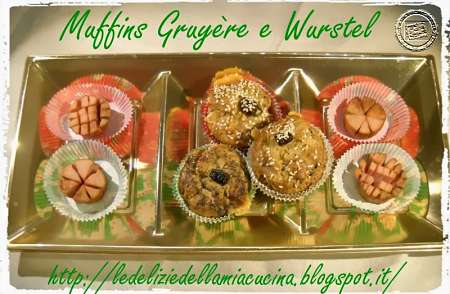 Muffins ai wurstel