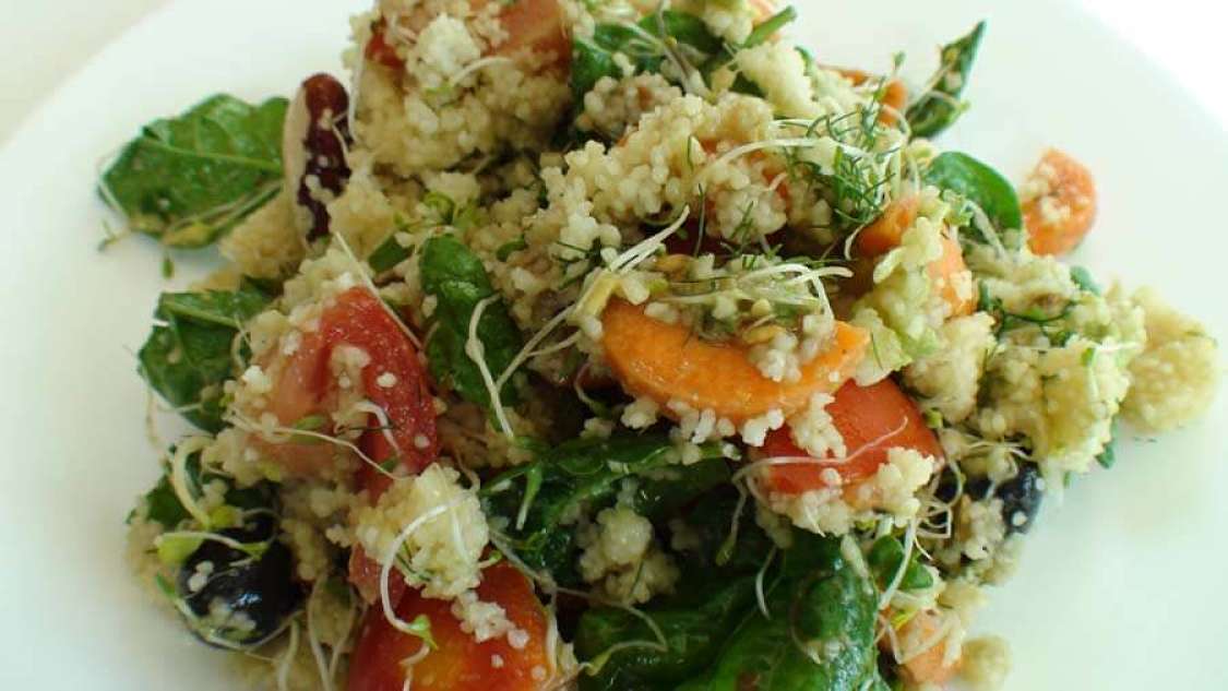 Cous cous al vapore con verdure di stagione