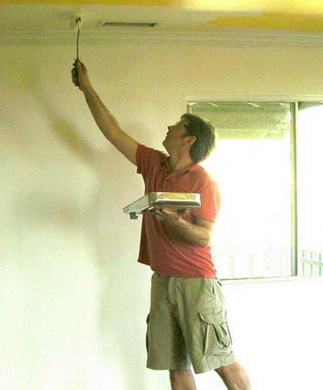 Dipingere il soffitto nel modo giusto richiede accorgimenti ed attenzione