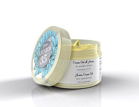 la crema Arnica 35 è efficace per lenire dolori muscolari e articolari