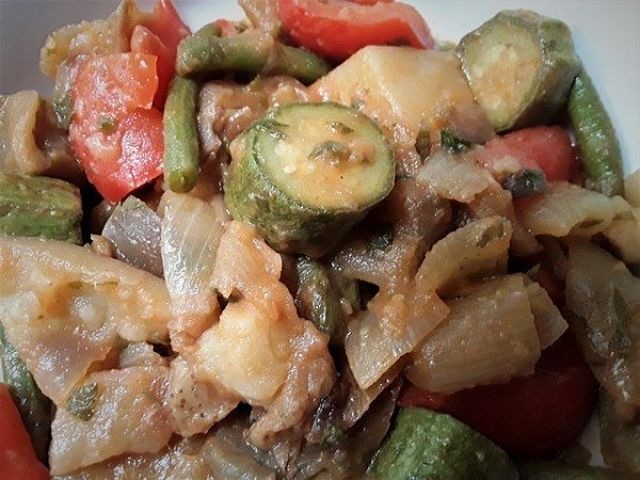 Fricassea di verdure miste Fricassea di ortaggi light