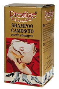 Shampoo apposito per pelle scamosciata per pulire i plantari anatomici