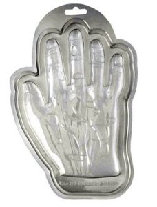 Stampo a forma di mano per fare una base di ghiaccio per bevande