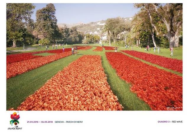 Tripudio di fiori a Euroflora 2018 ai Parchi di Nervi