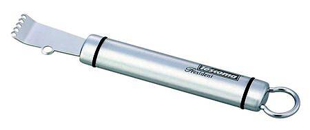 Rigalimoni in acciaio per grattare rapidamente la scorza del limone