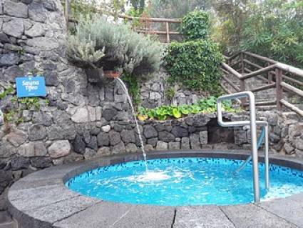 Vasca di acqua fredda in cui immergersi dopo la sauna