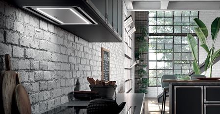 Cappa da cucina pensile ad incasso