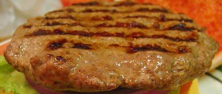 Hamburger cotto alla perfezione