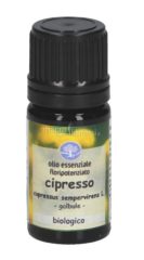 Bottiglietta con olio essenziale di cipresso