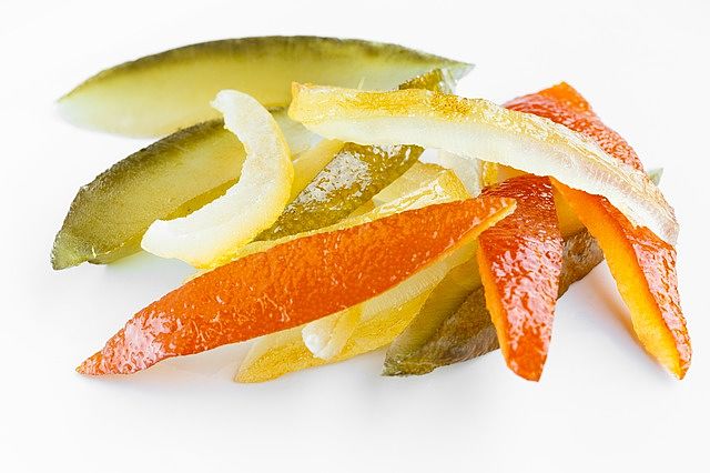 Scorze di agrumi candite in casa