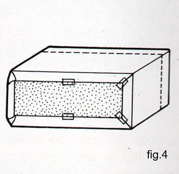 Come fissare i bordi del rivestimento di una scatola