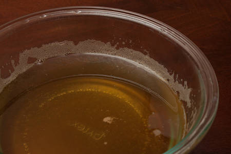 Brodo vegetale filtrato