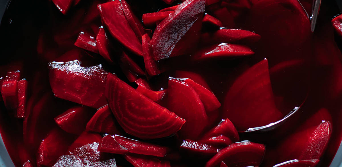 Barbabietole sottaceto della giusta consistenza