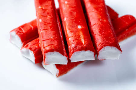 Aspetto dei bastoncini di surimi