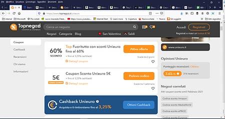 codici-sconto e cashback di Unieuro