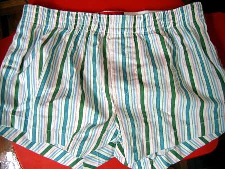 Aspetto di mutanda boxer maschile