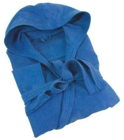 Accappatoio bluette di microfibra