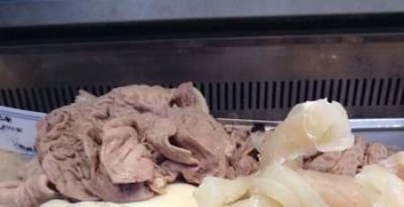 Trippa di abomaso cruda