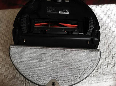 Come rimuovere il serbatoio dell'acqua e il panno dal Dreame L10 pro