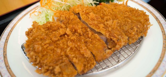 Aspetto del Tonkatsu giapponese