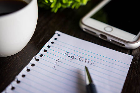 Come fare la to do list con carta e penna