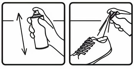 Come adoperare lo spray allargascarpe