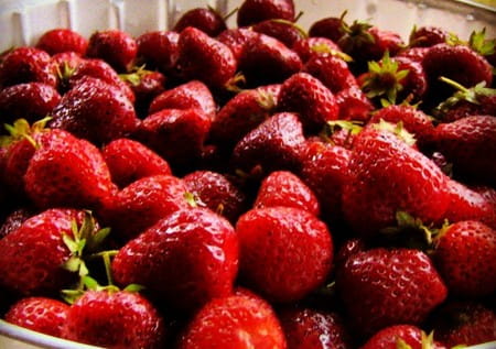Fragole fresche e ben mature