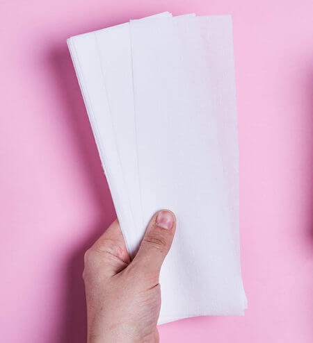 Strisce di carta per ceretta monouso