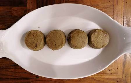 Sformatini di carciofi ben cotti ed integri