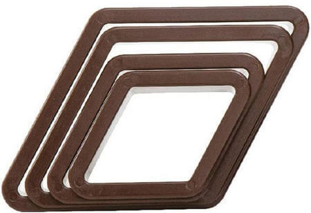 Set di stampini da mostaccioli di varie misure