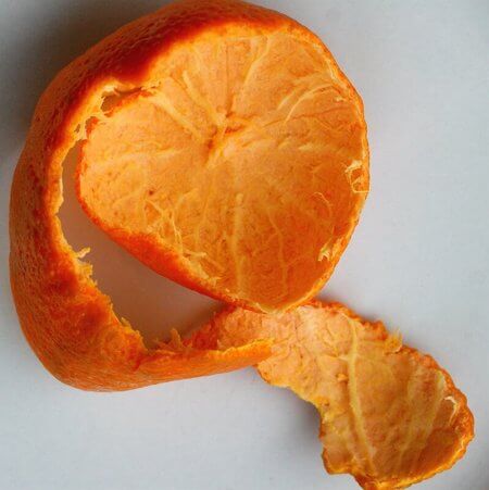 Aspetto della buccia di mandarino