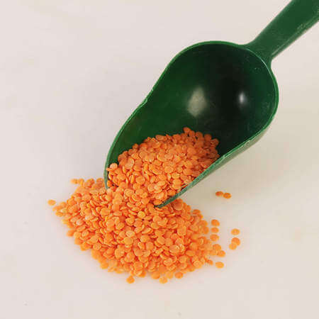 Lenticchie rosse decorticate crude