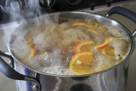 Cottura del vin brulé