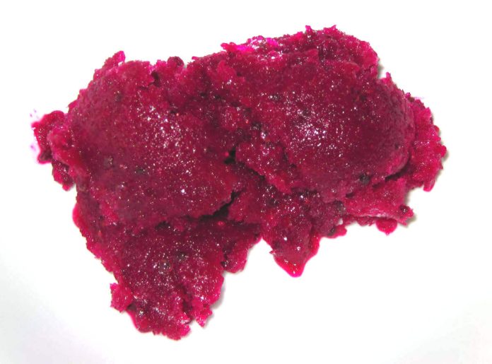 Granita di fichi d' india siciliana dalla giusta consistenza