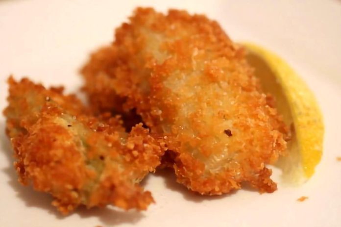 Aspetto dei cardi impanati e fritti alla salentina