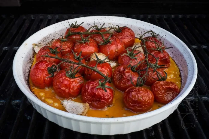 Aspetto dei pomodori scattarisciati salentini appena cotti